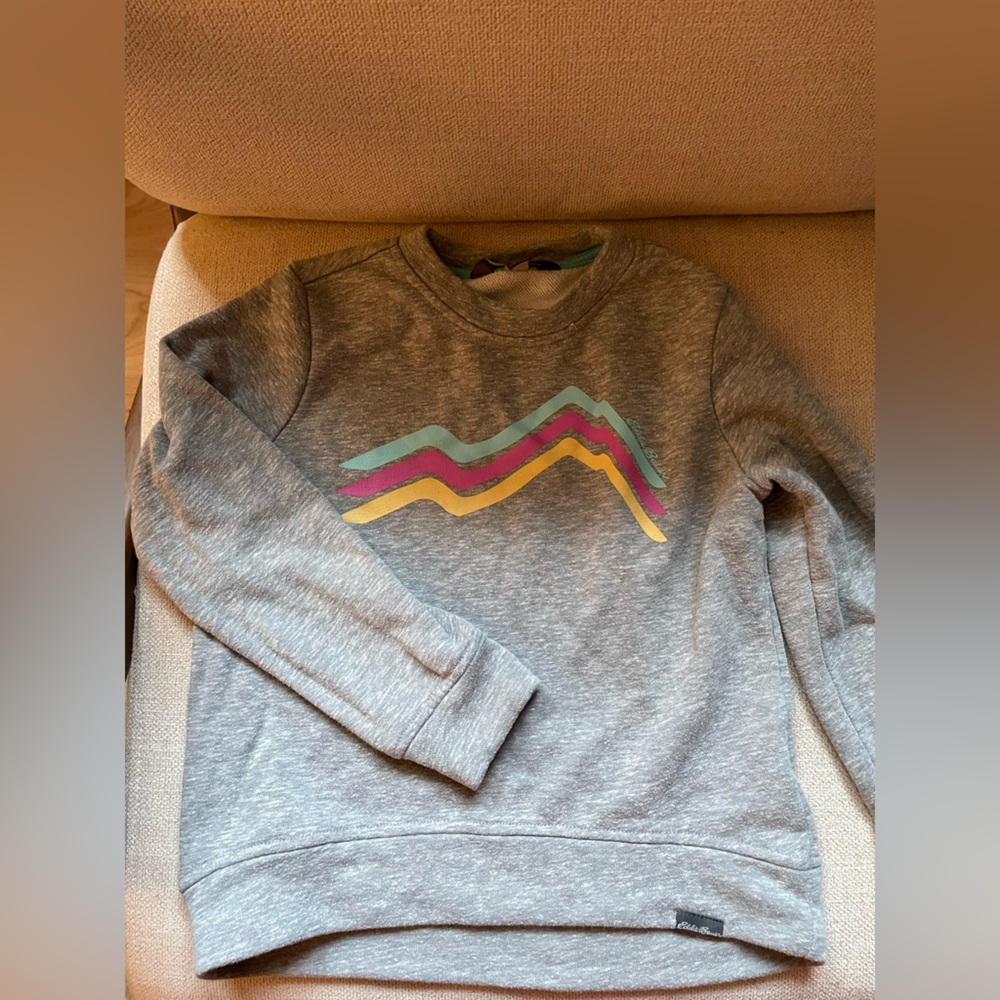 Eddie Bauer Girls Crew long sleeve shirt Size 7/8